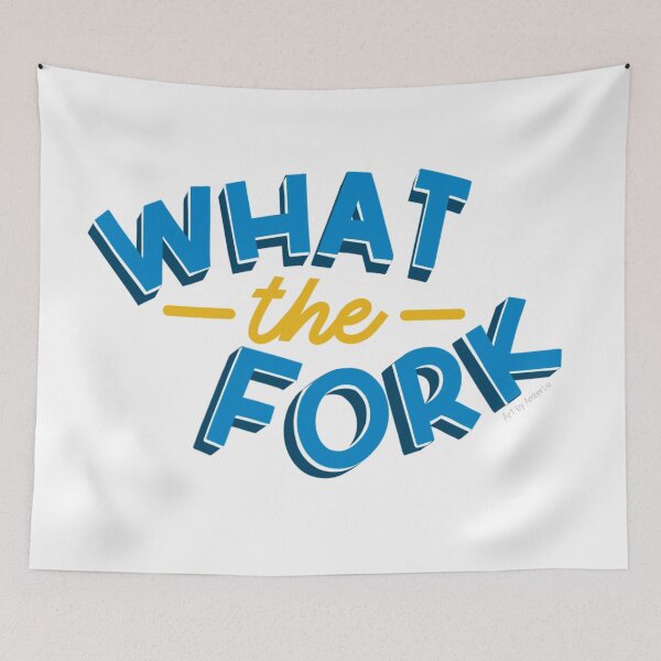 Item preview, What The Fork designed and sold by Amber  Liu.