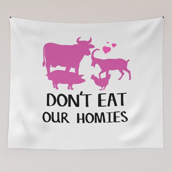 Item preview, Don’t eat our homies Pink designed and sold by reasonablemunki.