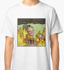 Scott Morrison "This Is Fine" Meme Classic T-Shirt