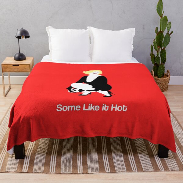 Item preview, Some like it hot minimalist movie fan art Marilyn Monroe designed and sold by Rozbud.