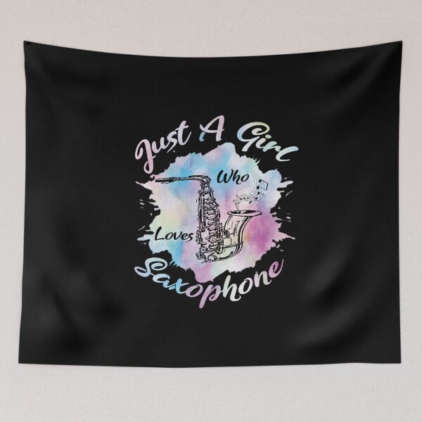 Item preview, Woodwind Instruments - Just A Girl Who Loves Saxophone Gift designed and sold by Grabitees.