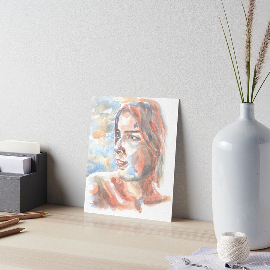 Item preview, Art Board Print designed and sold by experimentons.