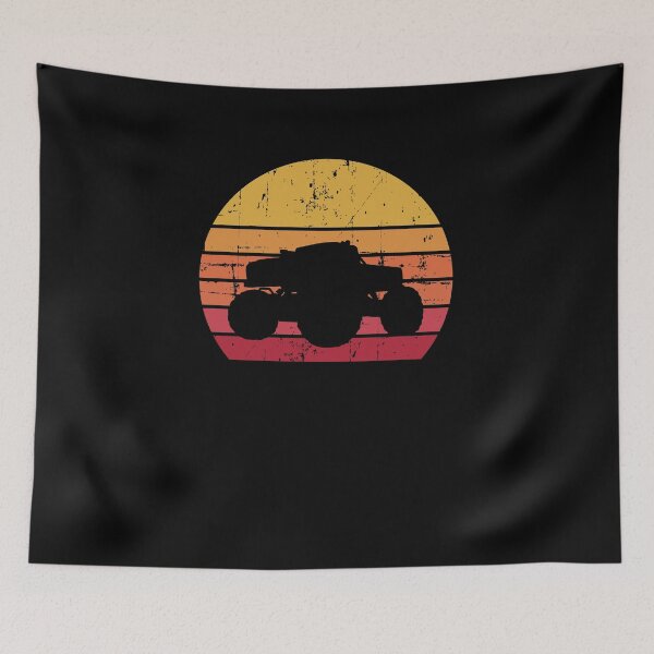 Item preview, Retro Monster Truck Vintage Car Racing Tuning designed and sold by jeffded.