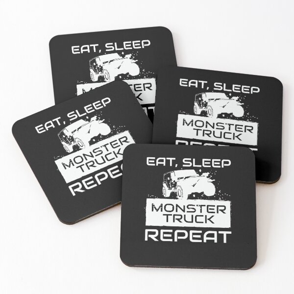Item preview, Eat Sleep Monster Truck Repeat Car Tuning designed and sold by jeffded.