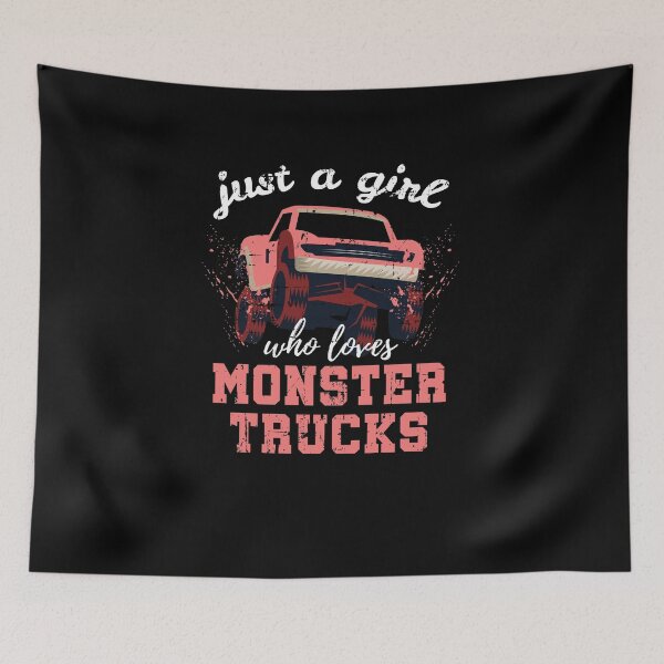 Item preview, Just A Girl Who Loves Monster Trucks Car Tuning designed and sold by jeffded.