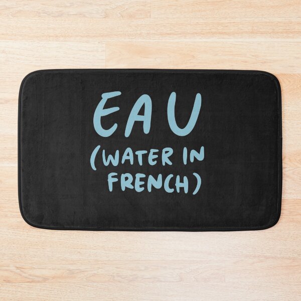Item preview, Eau - Water in French (French Language Linguist) designed and sold by isstgeschichte.