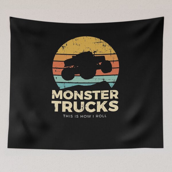 Item preview, This Is How I Roll Monster Truck Lover Car Racing designed and sold by jeffded.