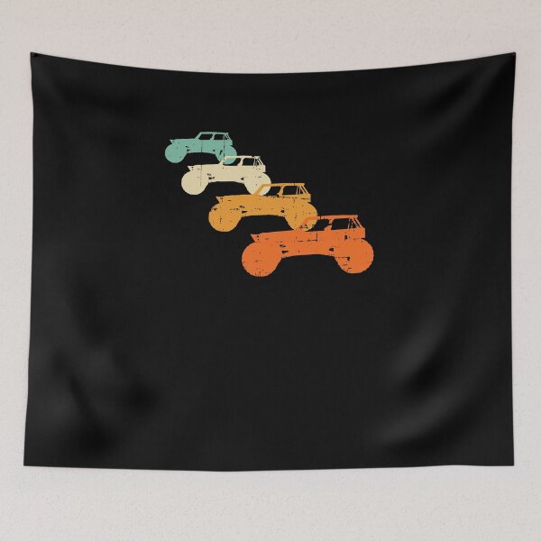 Item preview, Retro Monster Truck Vintage Car Racing Tuning designed and sold by jeffded.