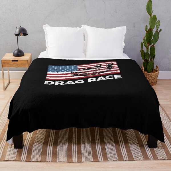 Item preview, USA Flag Drag Racing Car Tuning designed and sold by jeffded.
