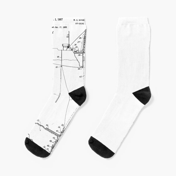 Rigg-socks Watermelon Falls For Men Comfortable Sport Socks Black
