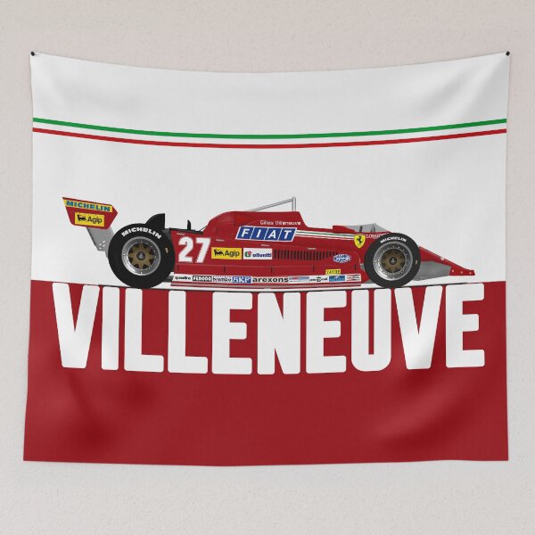 Item preview, Gilles Villeneuve - 126CK designed and sold by JageOwen.