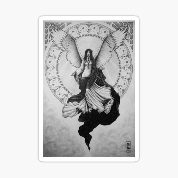 My Guardian Angel Sticker