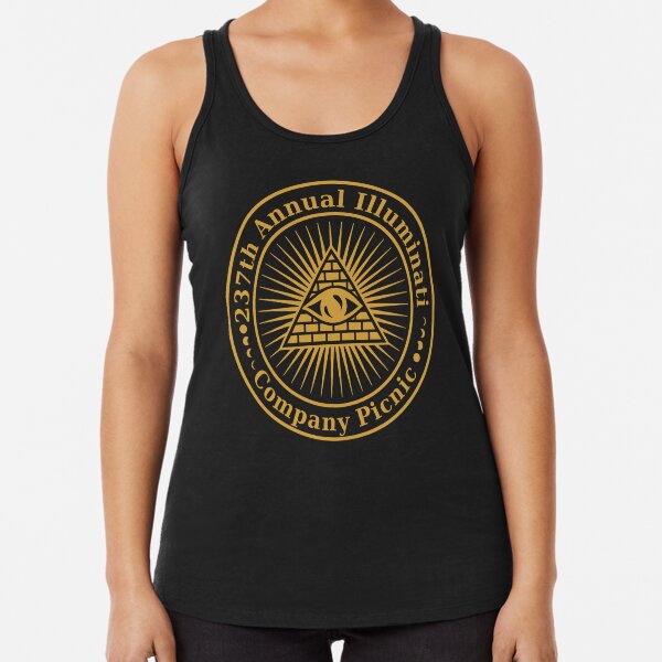 Illuminati Company Picnic Racerback Tank Top