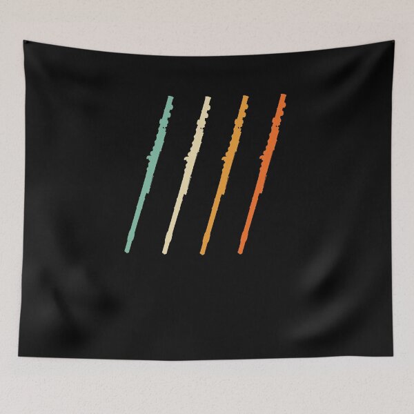Item preview, Retro Flute Vintage Flutist Music Instrument designed and sold by jeffded.
