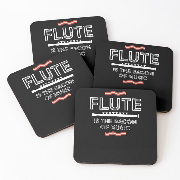 Item preview, Flute Bacon Of Music Flutist Music Instrument designed and sold by jeffded.