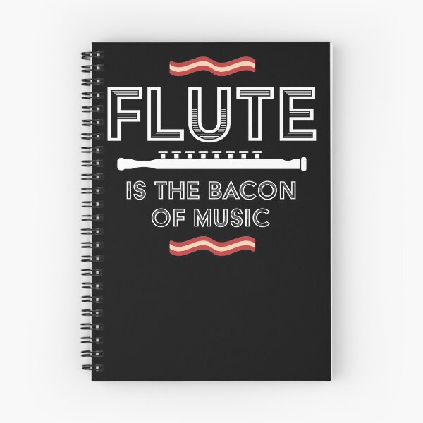 Item preview, Flute Bacon Of Music Flutist Music Instrument designed and sold by jeffded.