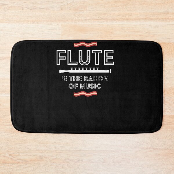 Item preview, Flute Bacon Of Music Flutist Music Instrument designed and sold by jeffded.