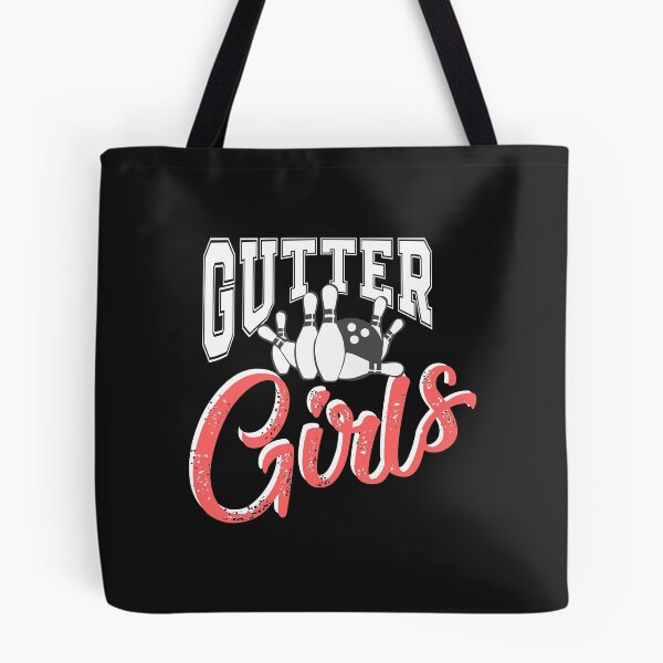 Item preview, Gutter Girls Bowling matching funny bowler gift league team designed and sold by hadleydesigns.