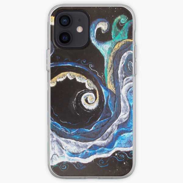 Down the Abyss Abstract iPhone Soft Case