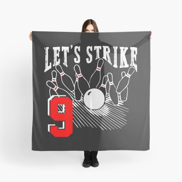 Item preview, Lets Strike 9 Birthday Bowling funny party bowler gift designed and sold by hadleydesigns.
