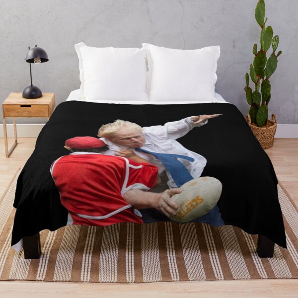 Item preview, Boris Tackles Little Kid - Football Meme designed and sold by ExplosiveA.