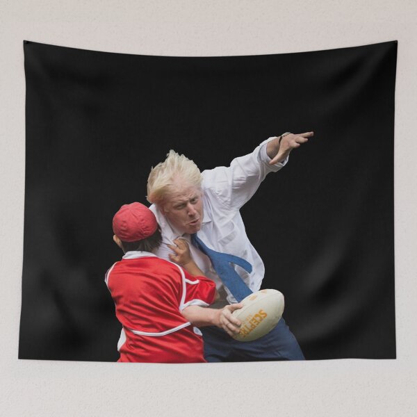 Item preview, Boris Tackles Little Kid - Football Meme designed and sold by ExplosiveA.