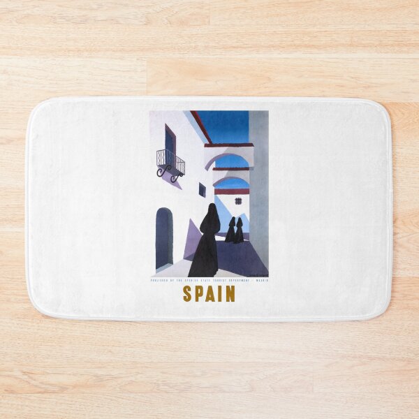 Item preview, 1950 Spain Guy Georget Travel Poster designed and sold by retrographics.