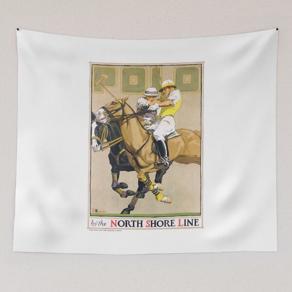 Item preview, 1923 Polo By The North Shore Line Transit Poster designed and sold by retrographics.