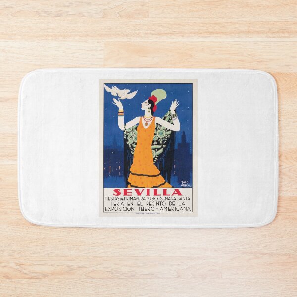 Item preview, Spain 1930 Seville April Fair Travel Poster designed and sold by retrographics.