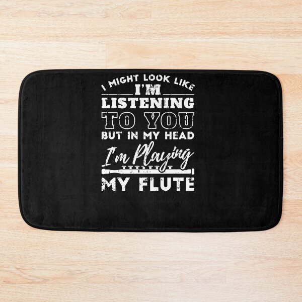 Item preview, In My Head Im Playing My Flute Flutist designed and sold by jeffded.