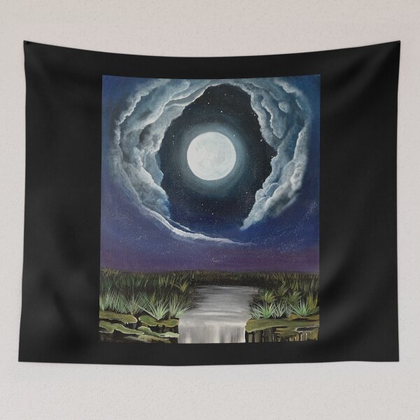 Item preview, Moonlit Marsh designed and sold by Xenia Blankinship.