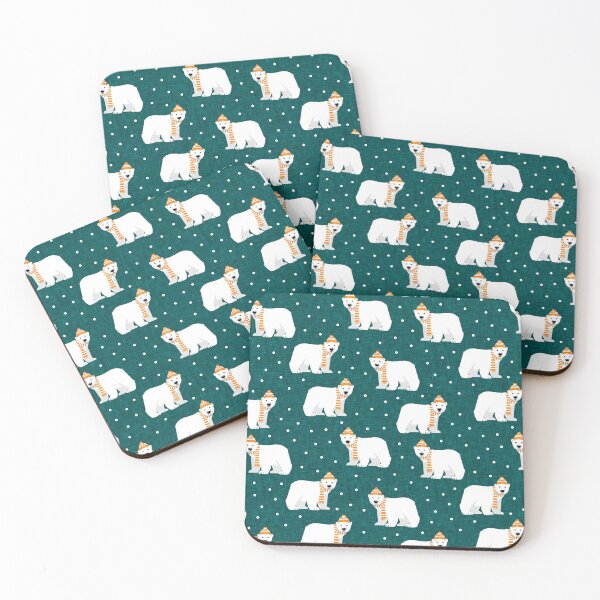 Item preview, Polar Bears - Cute winter bears designed and sold by littlearrow.