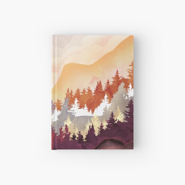 Amber Forest Hardcover Journal