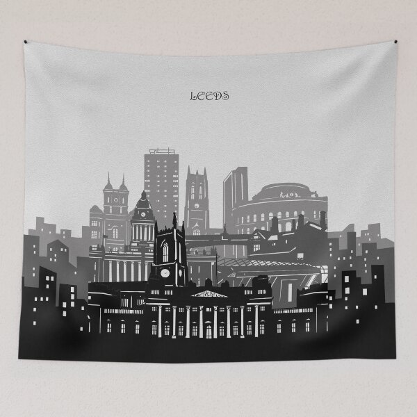 Item preview, leeds skyline designed and sold by BekimART2.