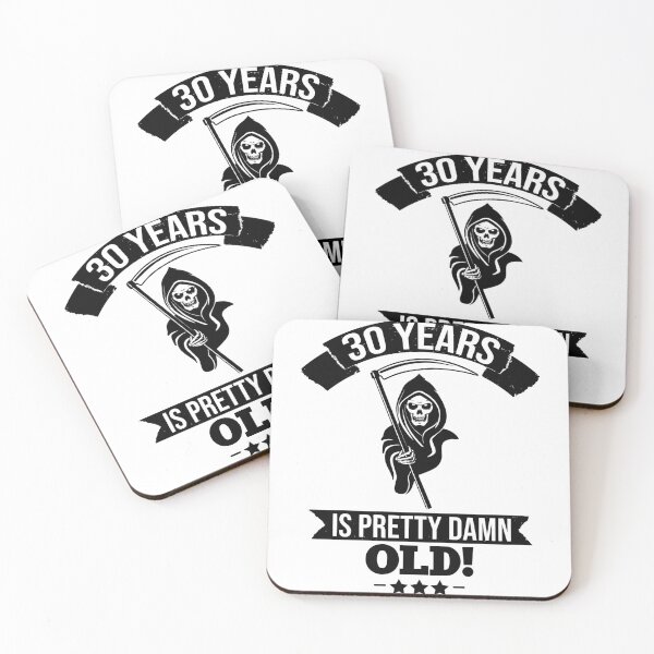 Item preview, 30 years is pretty damn old! designed and sold by Cutebutfunny.