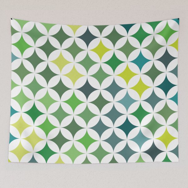 Item preview, Geometric Star Pattern - Leaf #140 designed and sold by Natural Collective.