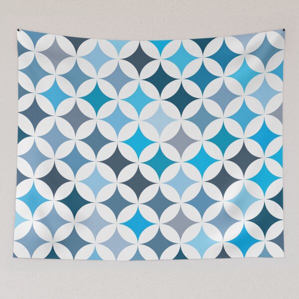 Item preview, Geometric Star Pattern - Ocean #461 designed and sold by Natural Collective.