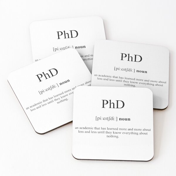 Item preview, PhD Definition | Dictionary Collection designed and sold by Designschmiede.