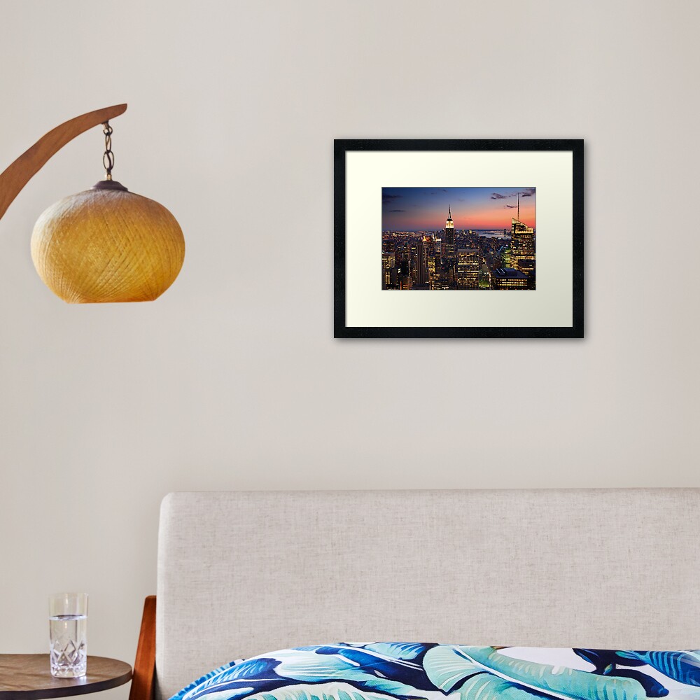 The Big Apple Framed Art Print