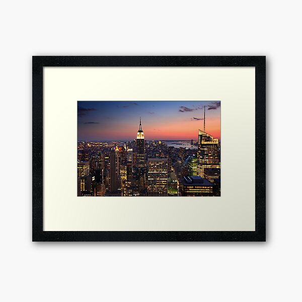 The Big Apple Framed Art Print