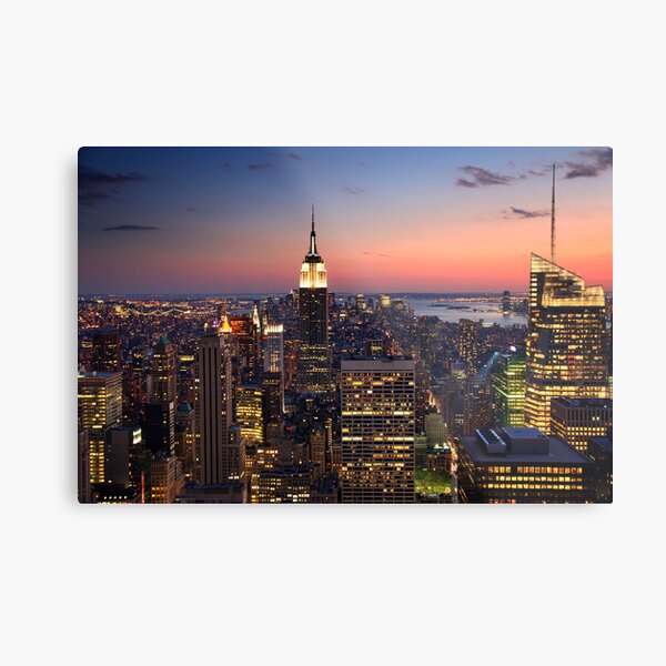 The Big Apple Metal Print