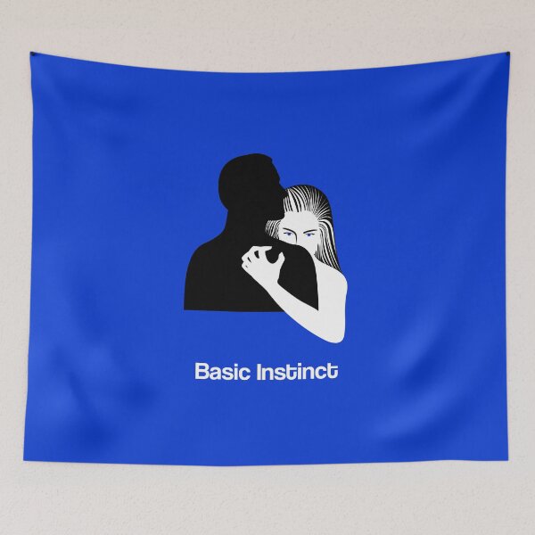 Item preview, Basic Instinct minimalist movie fan art Sharon Stone designed and sold by Rozbud.