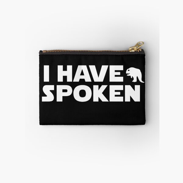 Item preview, I Have Spoken Silhouette designed and sold by wishtopia.