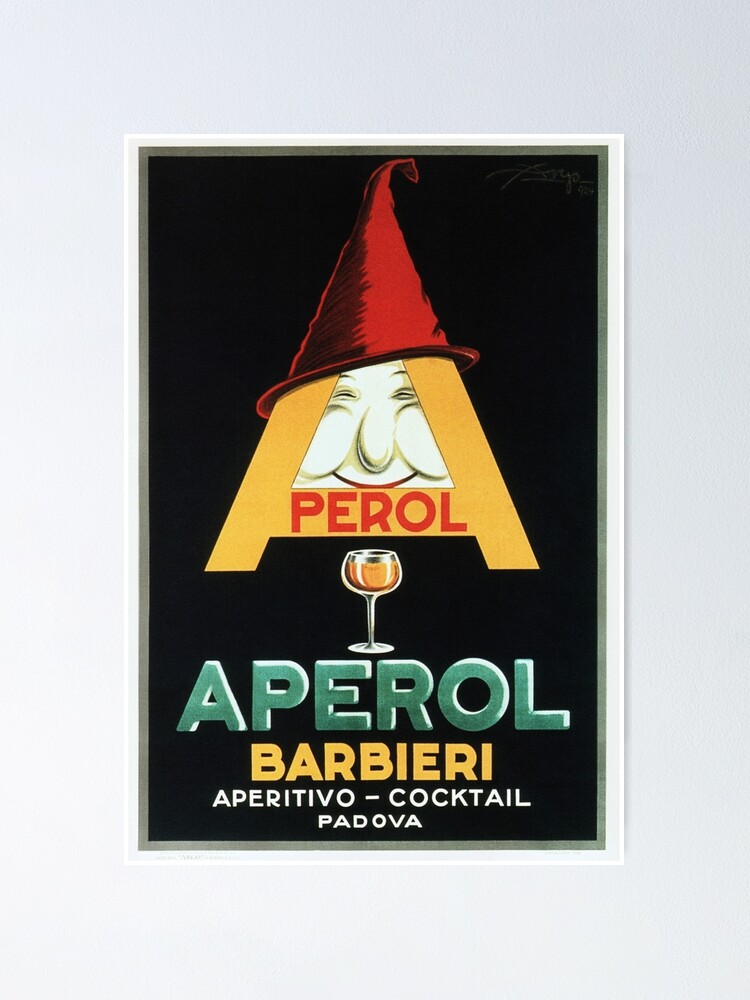 Пару постеров старой рекламы алкоголя. Апероль История,Алкоголь,Ликеры,Реклама