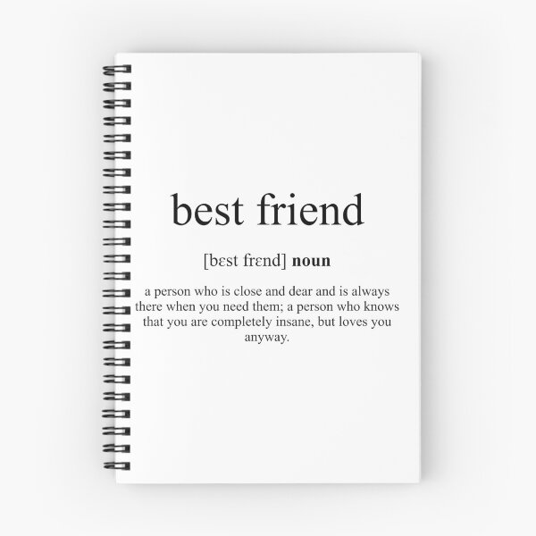 Item preview, Best Friend Definition | Dictionary Collection designed and sold by Designschmiede.