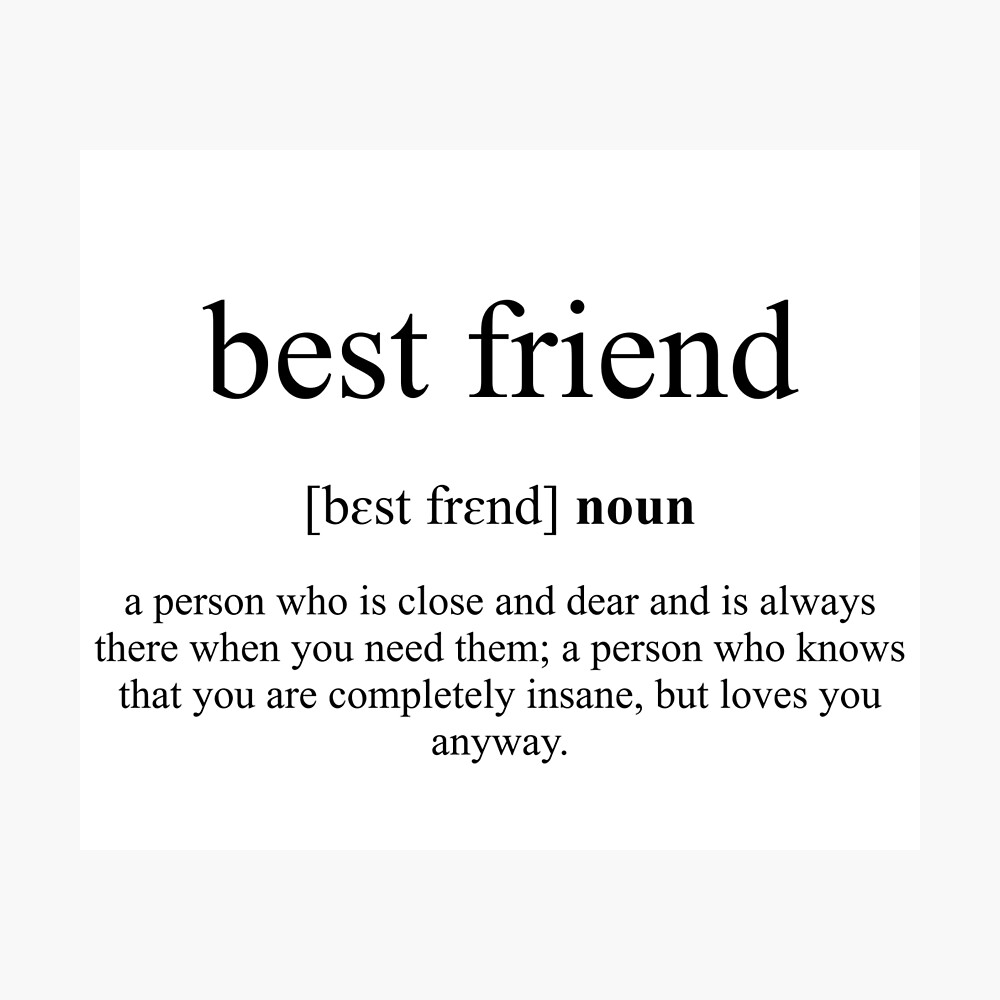 real friend definition