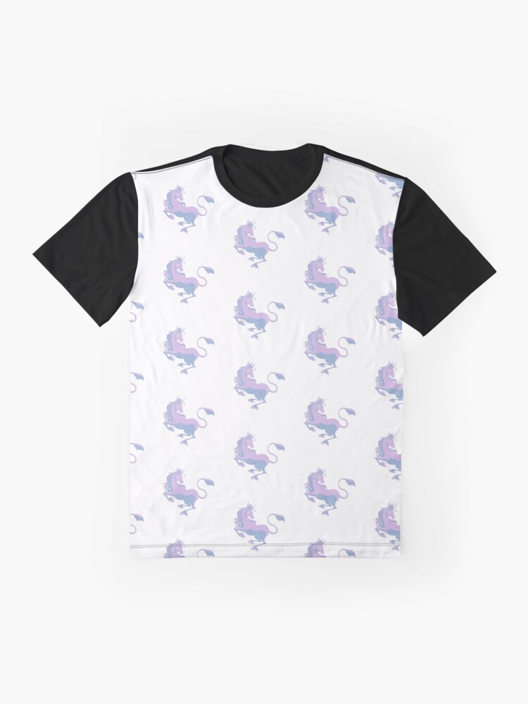 Alternate view of The Last Unicorn dreamy pastel Graphic T-Shirt