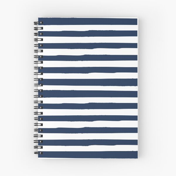 Item preview, White and Navy Blue Stripes designed and sold by kapotka.
