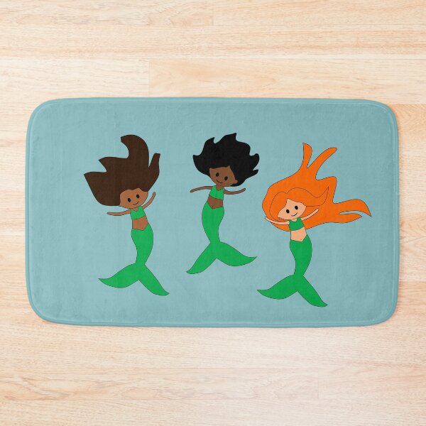 Item preview, 3 Mermaid Friends designed and sold by nutmegfairy.