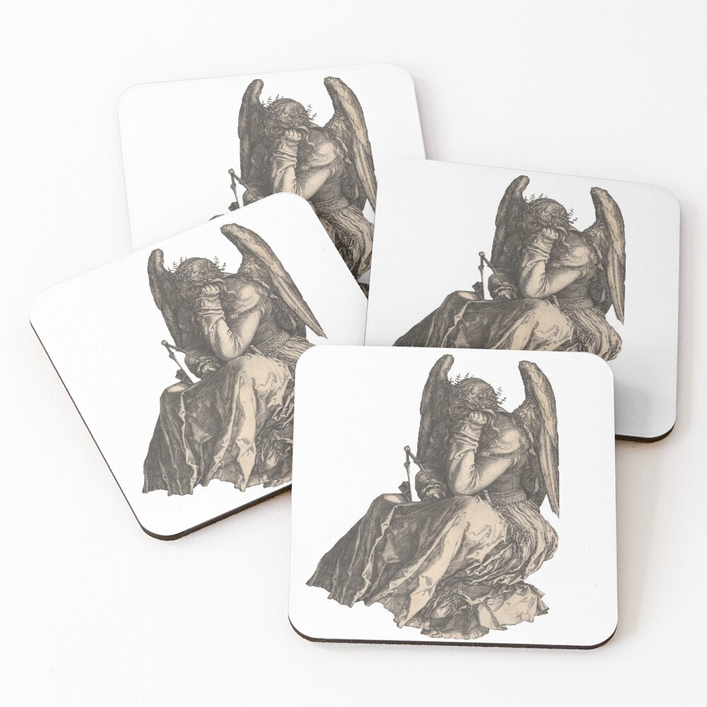 Melancholia Albrecht Durer Coasters (Set of 4)